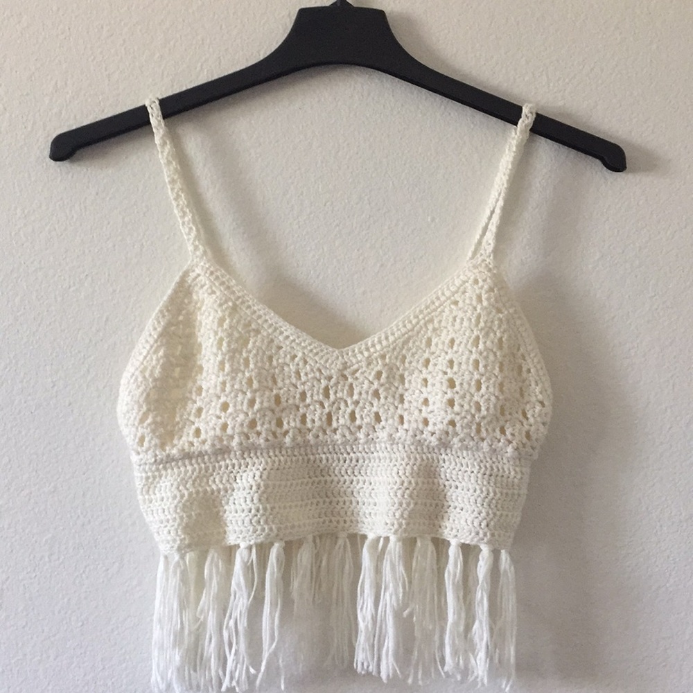 White tank top
